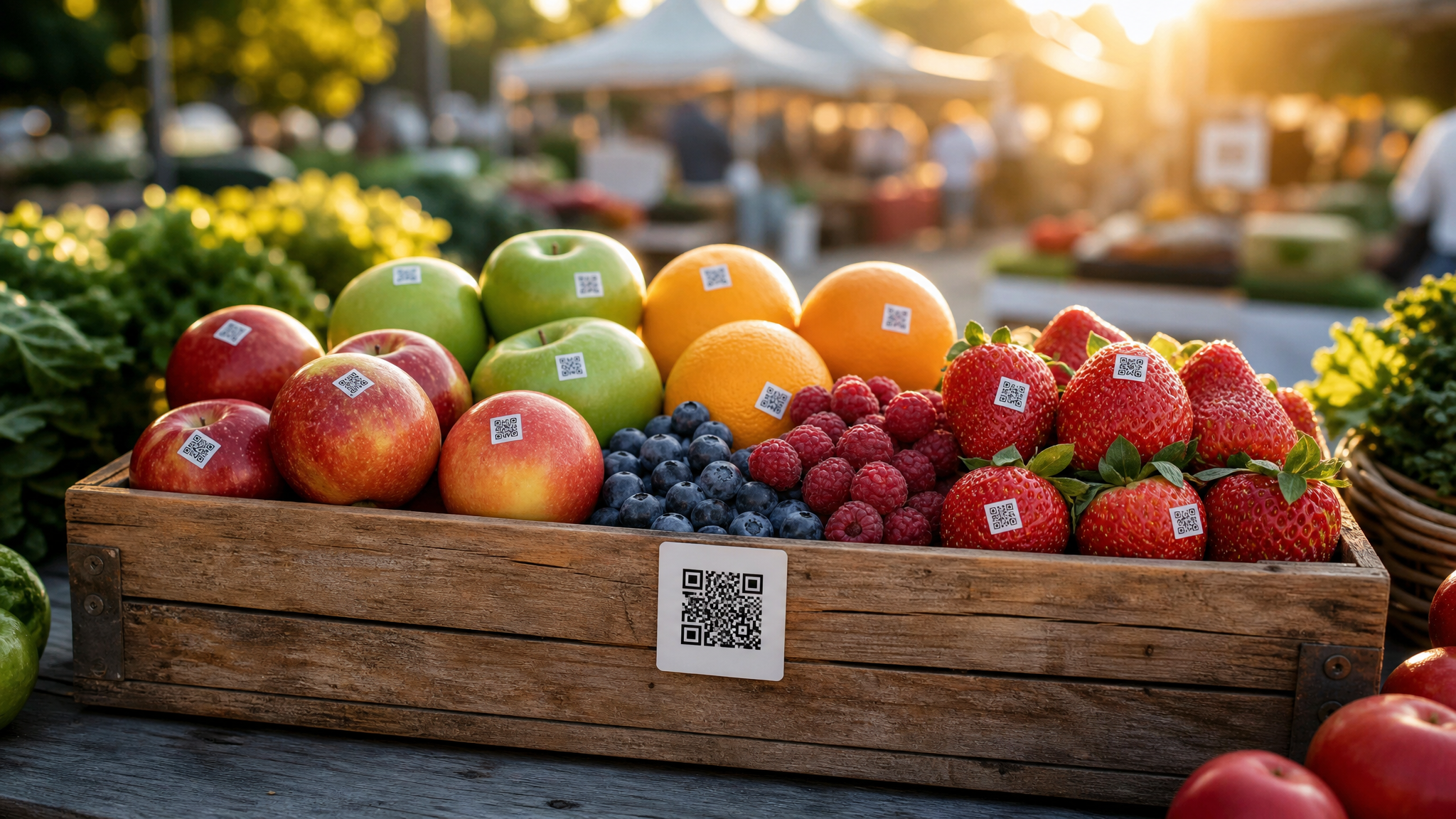 Trust starts with a scan: QR-verified fresh produce